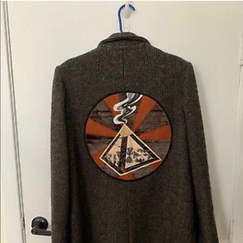 Quilted Patch Coat - image 1